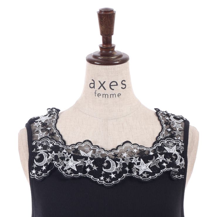 ルミナスムーンレースタンク | axes femme | 詳細画像22 