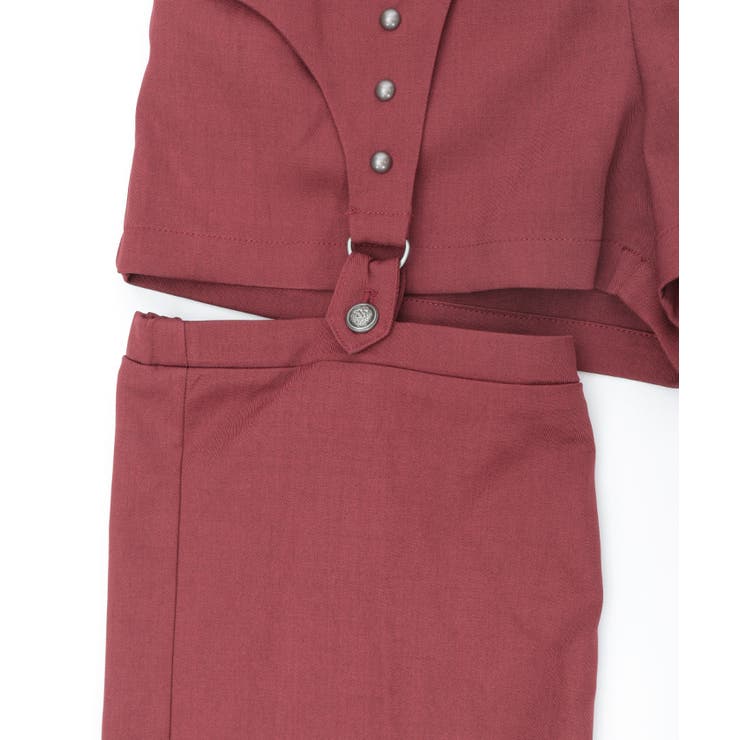 ロゴ刺繍セパレートＰＴ | axes femme | 詳細画像17 