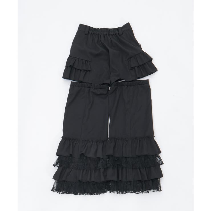 フリルレッグカバー付パンツ | axes femme | 詳細画像10 