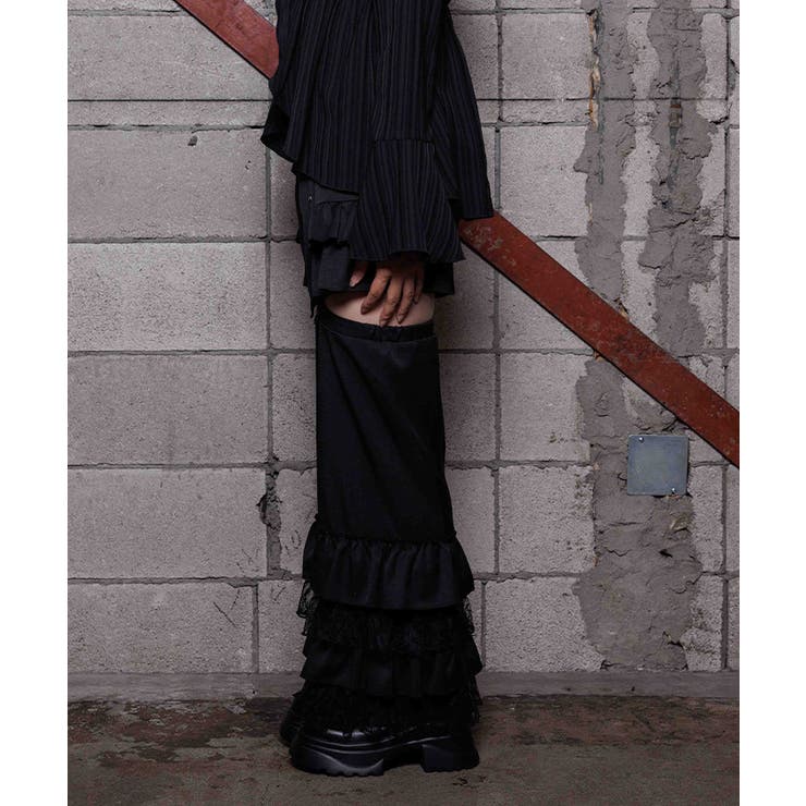 フリルレッグカバー付パンツ | axes femme | 詳細画像2 