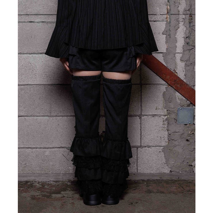 フリルレッグカバー付パンツ | axes femme | 詳細画像3 