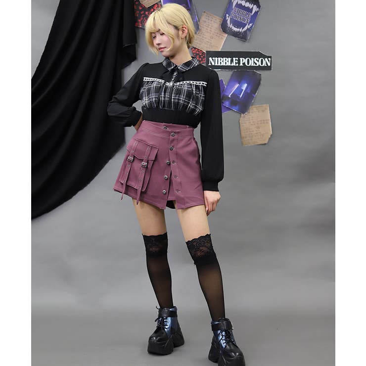 ラップデザインスカパン | axes femme | 詳細画像9 