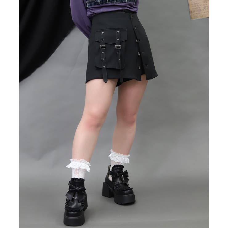 黒 | ラップデザインスカパン | axes femme