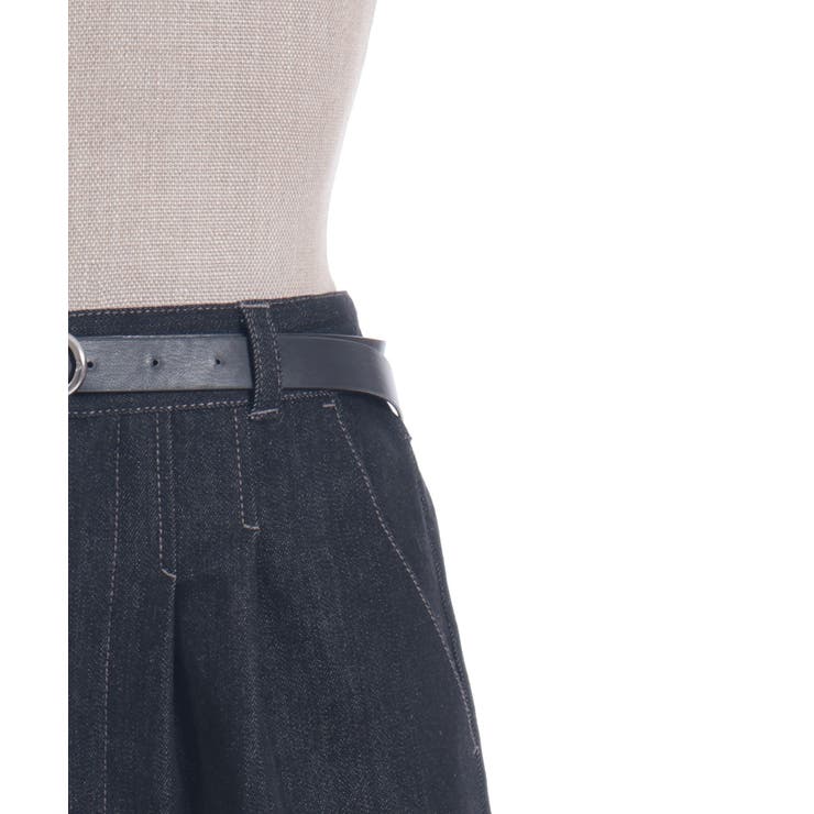 デニムキュロットパンツ | axes femme | 詳細画像10 