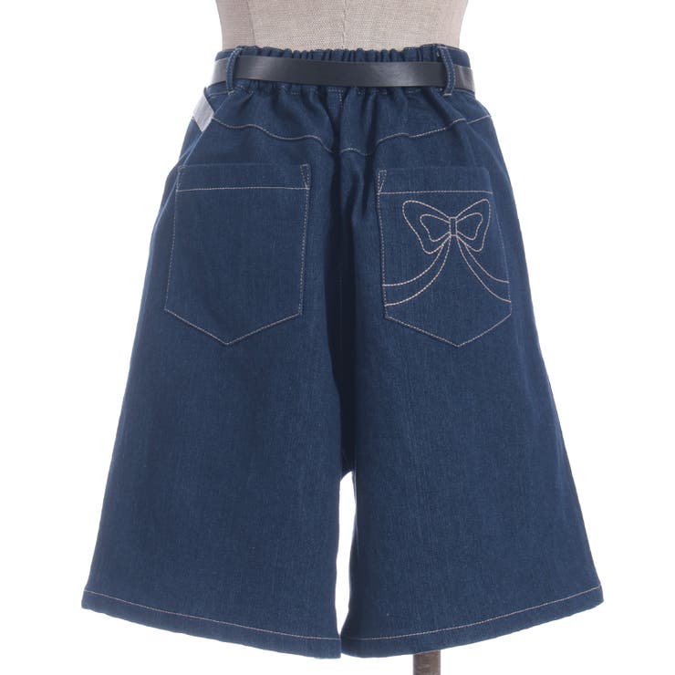 デニムキュロットパンツ | axes femme | 詳細画像17 