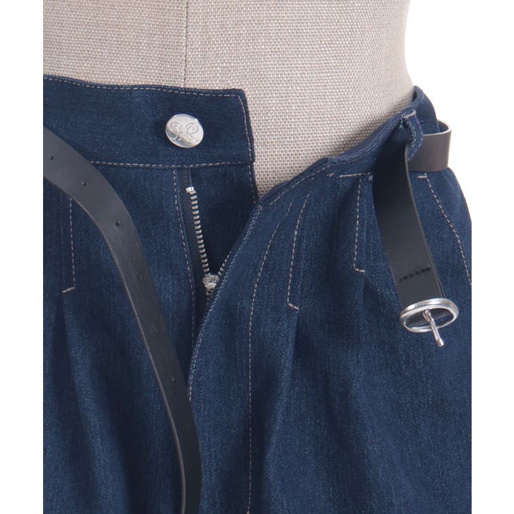 デニムキュロットパンツ | axes femme | 詳細画像21 