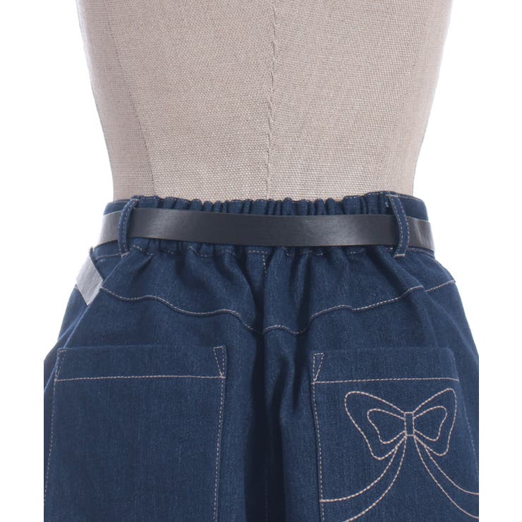 デニムキュロットパンツ | axes femme | 詳細画像23 