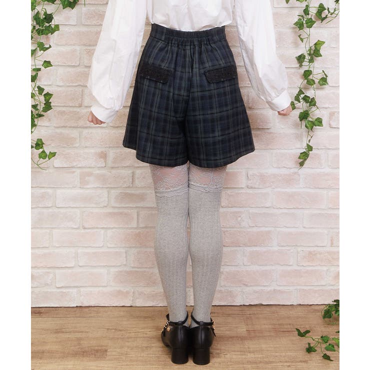 バックレース使ショートパンツ | axes femme | 詳細画像7 