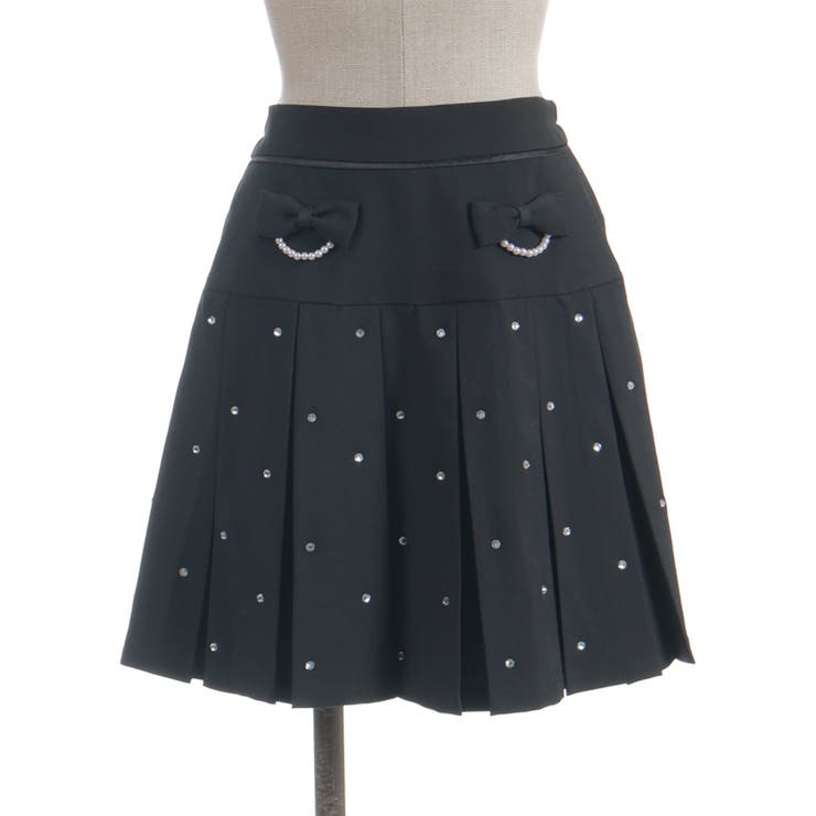 ストーン付きプリーツスカパン | axes femme | 詳細画像12 