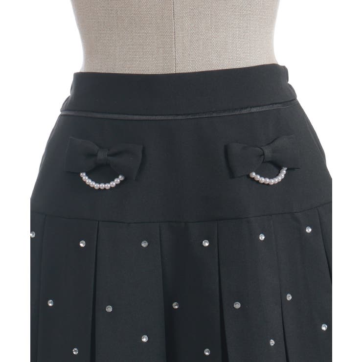 ストーン付きプリーツスカパン | axes femme | 詳細画像15 