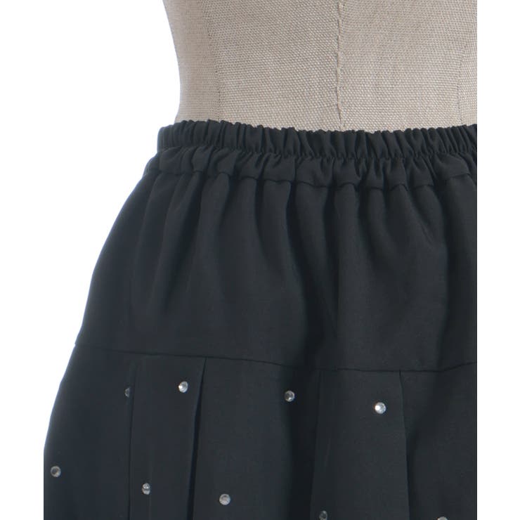 ストーン付きプリーツスカパン | axes femme | 詳細画像18 