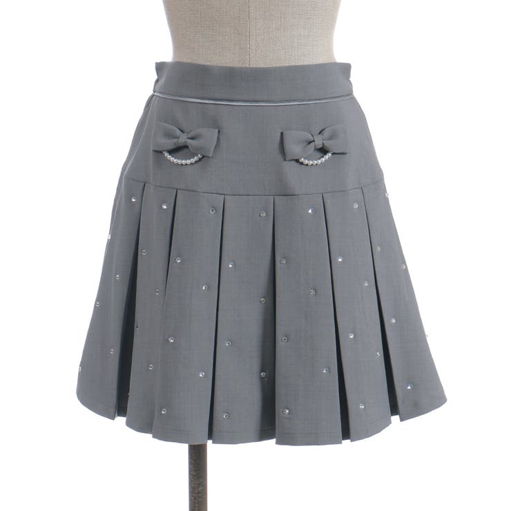 ストーン付きプリーツスカパン | axes femme | 詳細画像19 