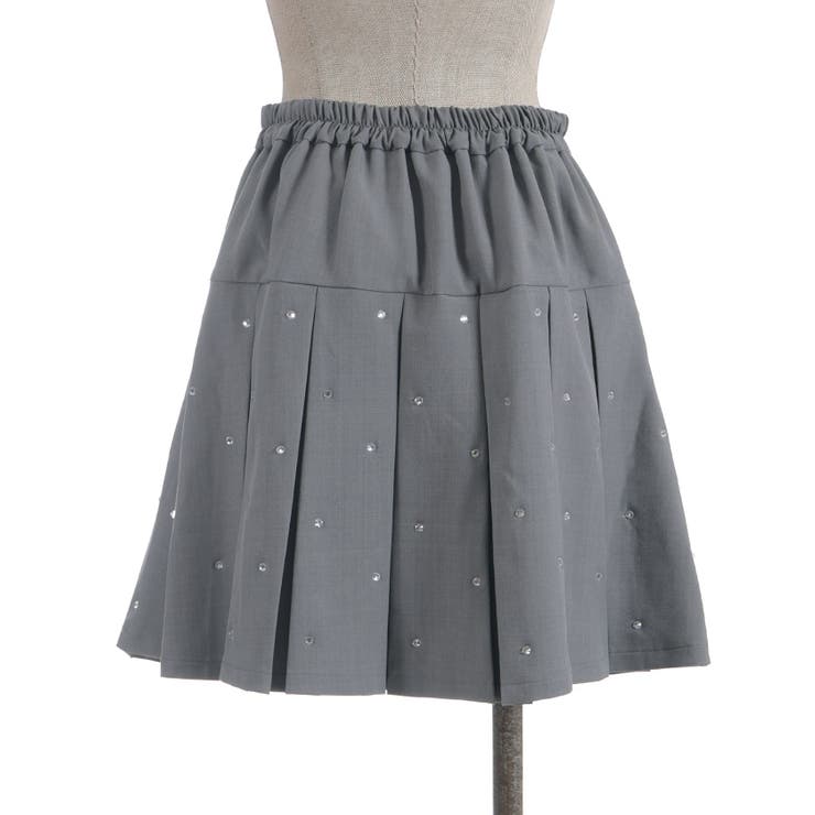 ストーン付きプリーツスカパン | axes femme | 詳細画像21 