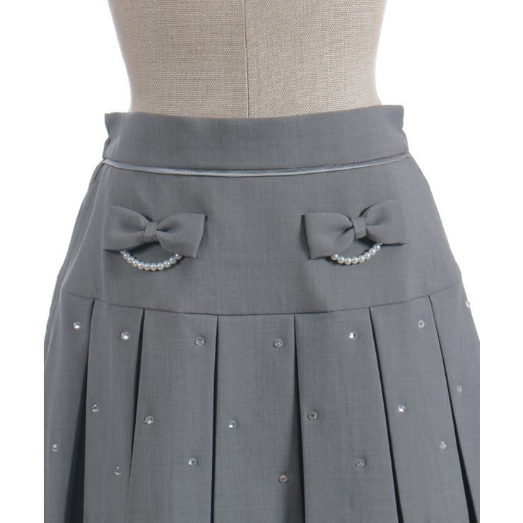 ストーン付きプリーツスカパン | axes femme | 詳細画像22 