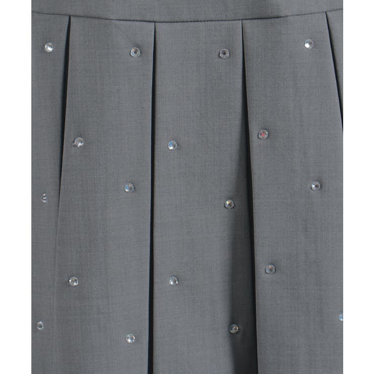 ストーン付きプリーツスカパン | axes femme | 詳細画像24 