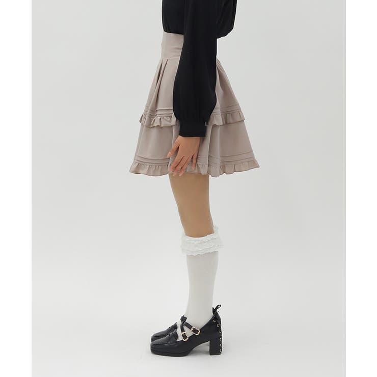 ハイウエストフリルスカパン | axes femme | 詳細画像2 