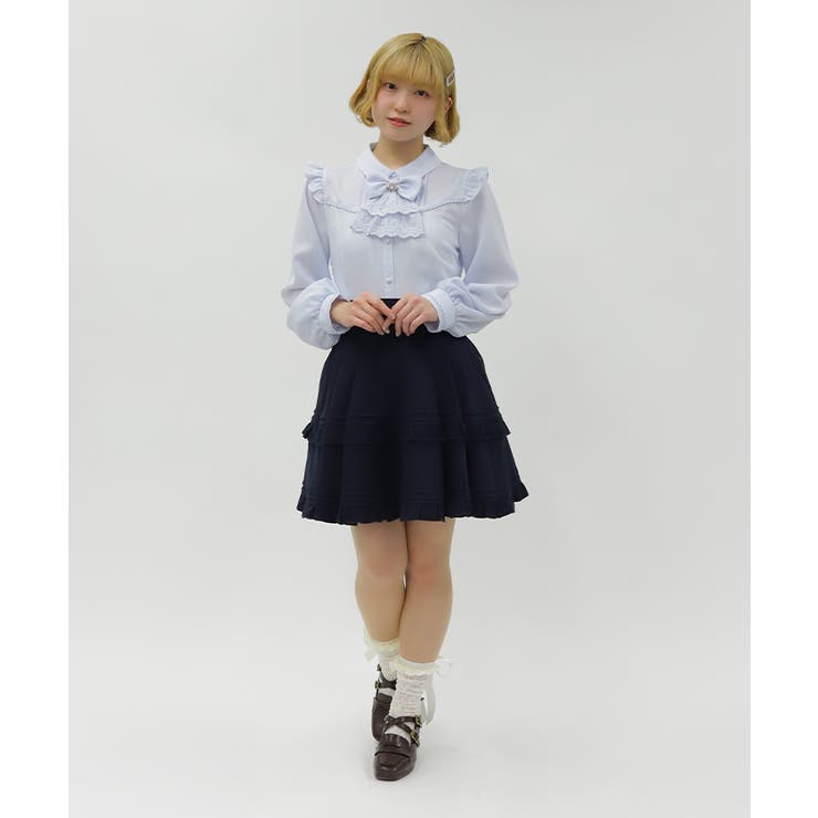 ハイウエストフリルスカパン | axes femme | 詳細画像9 