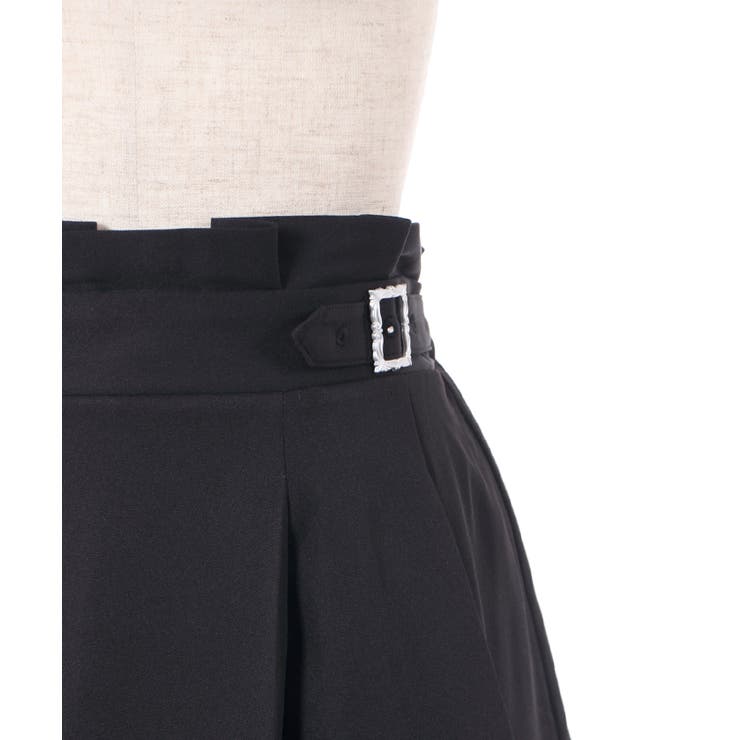 バックルプリーツキュロット[品番：IGAW0002999]｜axes femme