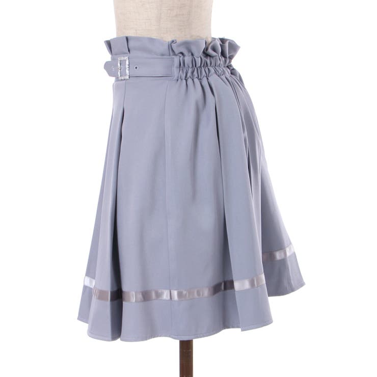 バックルプリーツキュロット | axes femme | 詳細画像3 