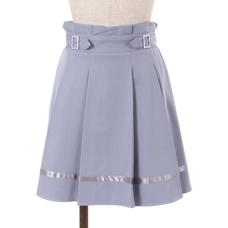 サックス | バックルプリーツキュロット | axes femme