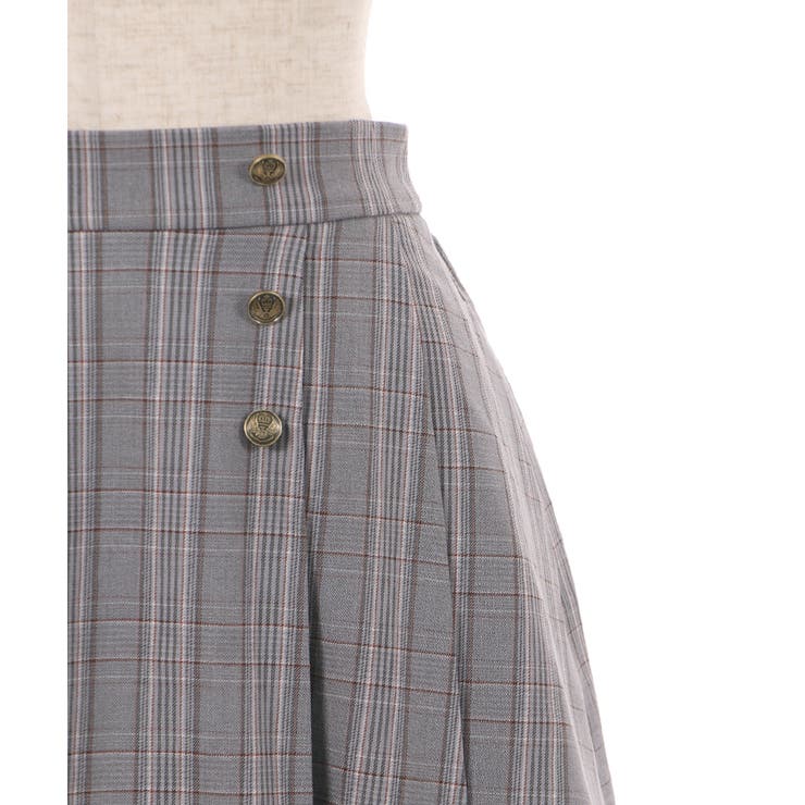 ダブルボタンタックキュロット[品番：IGAW0004040]｜axes femme