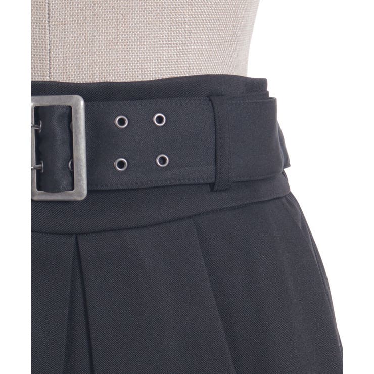 ベルト付きフラシショートパンツ | axes femme | 詳細画像11 