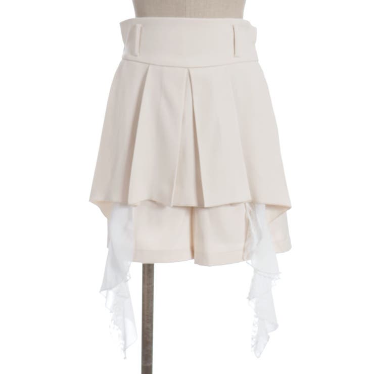 ベルト付きフラシショートパンツ | axes femme | 詳細画像20 