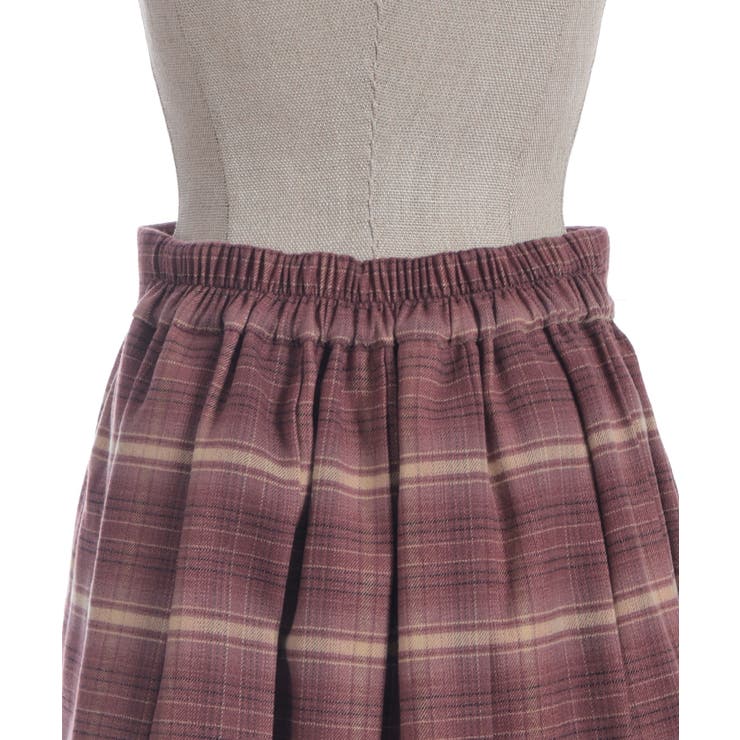 ボタン使いチェックスカパン | axes femme | 詳細画像14 