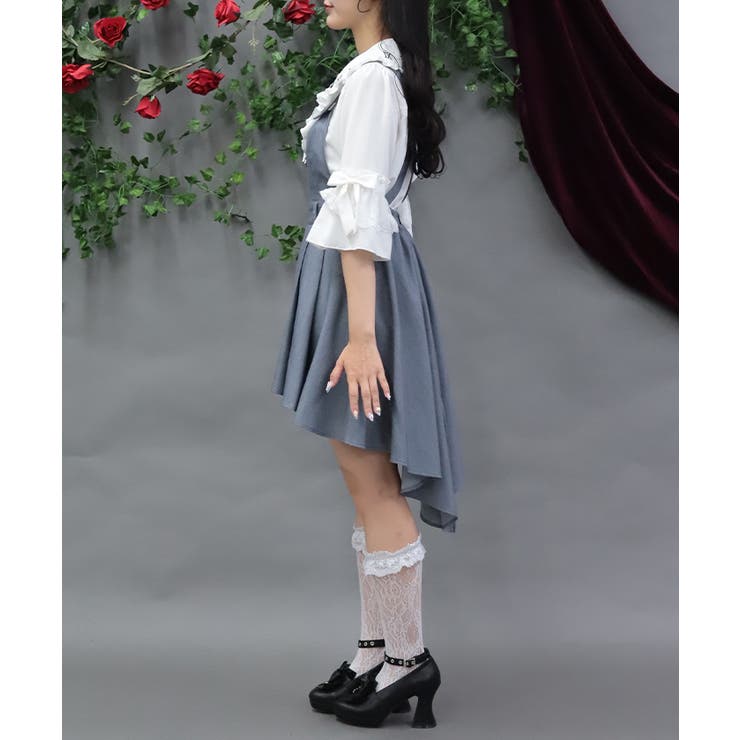 燕尾デザインサロペット | axes femme | 詳細画像2 