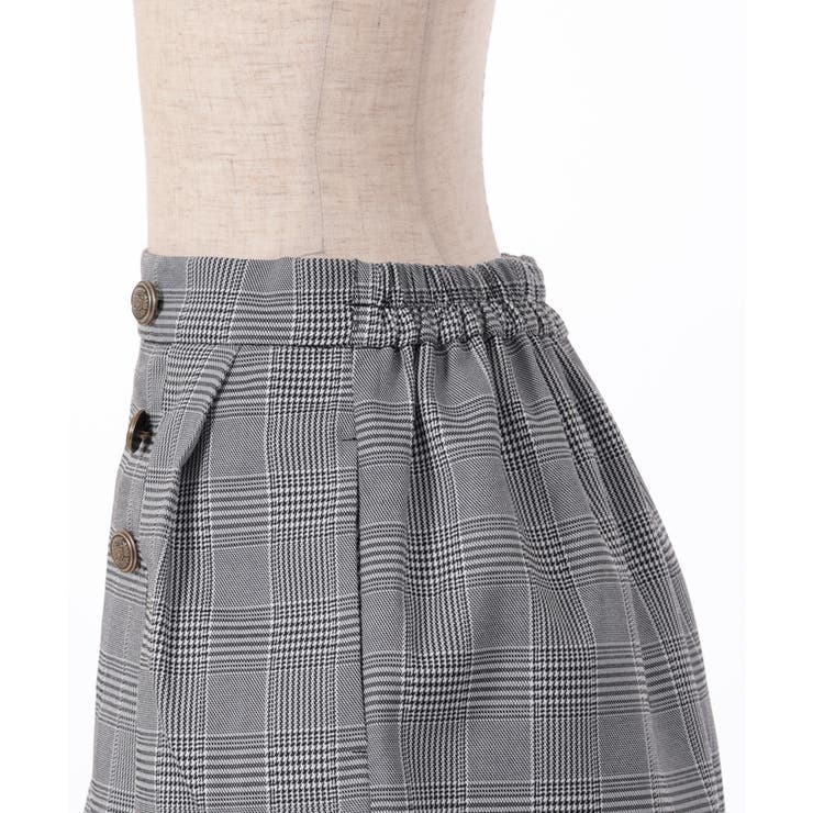 プリーツプリーズ　キュロットスカート ボックスプリーツキュロット | axes femme online shop -outlet-