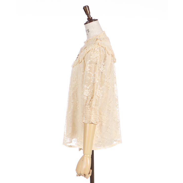 アンティーク風レーストップス[品番：IGAW0001961]｜axes femme
