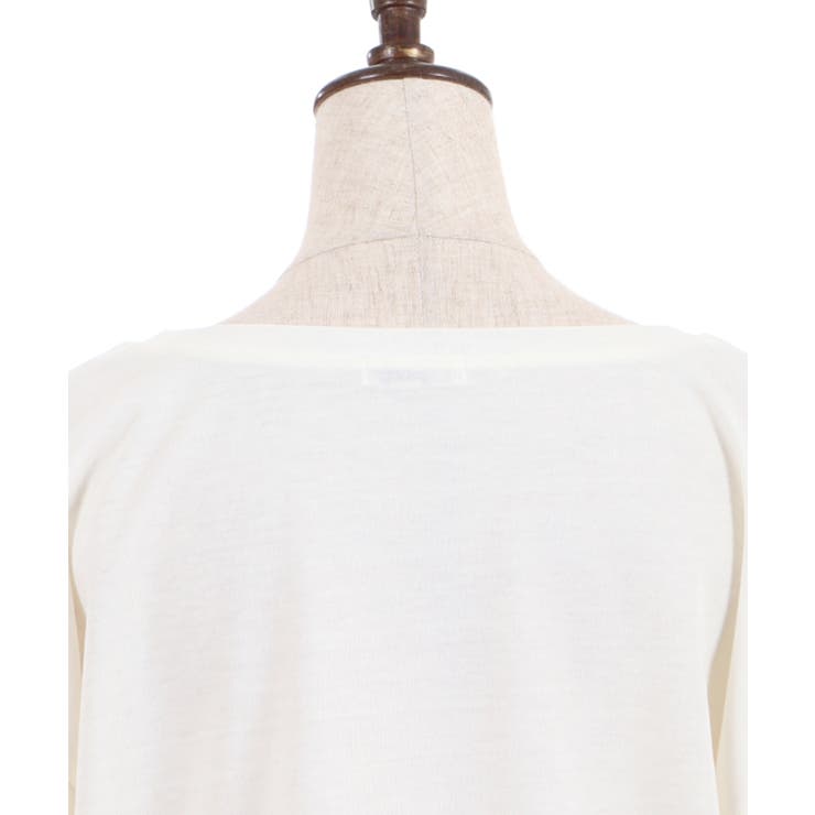 汗染み防止ラメ刺繍Ｔシャツ | axes femme | 詳細画像10 