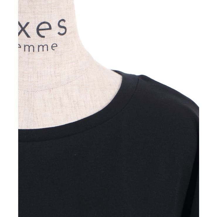 汗染み防止ラメ刺繍Ｔシャツ | axes femme | 詳細画像17 