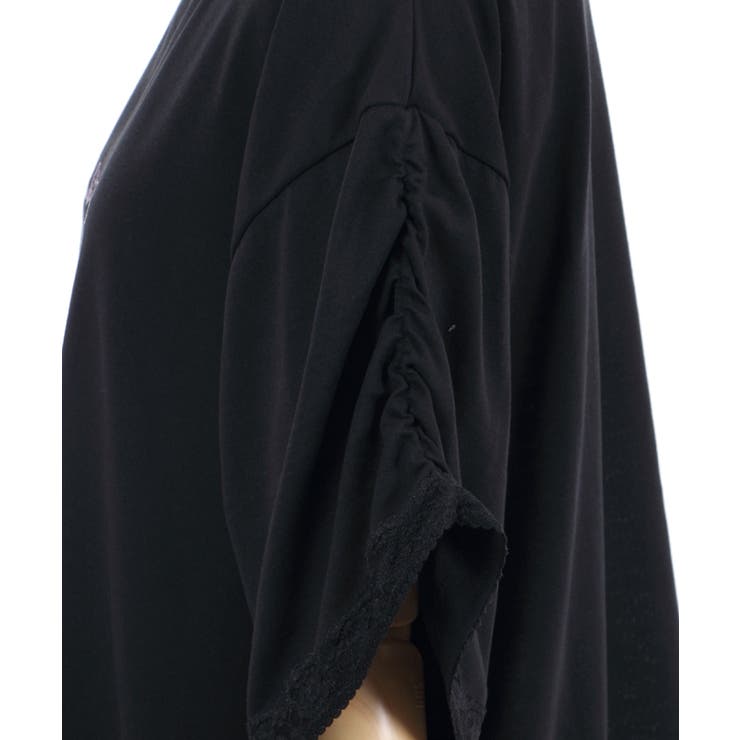 汗染み防止ラメ刺繍Ｔシャツ | axes femme | 詳細画像19 