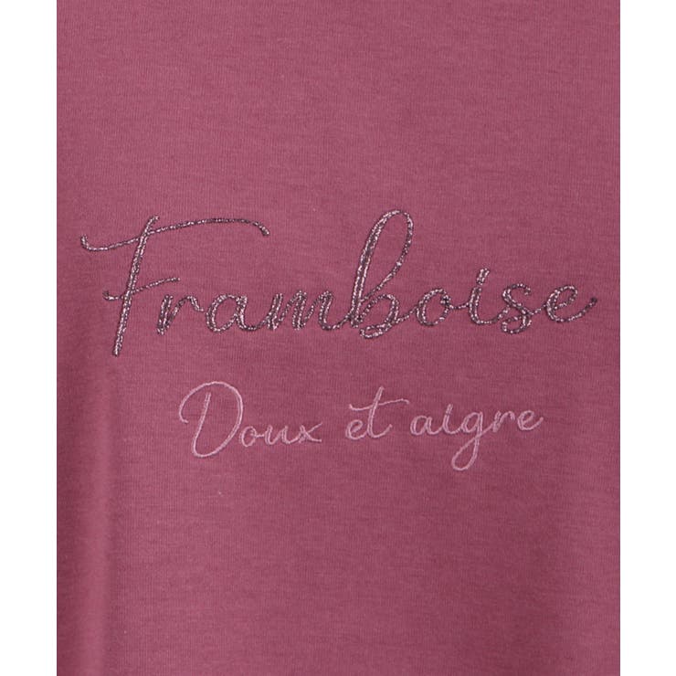 汗染み防止ラメ刺繍Ｔシャツ | axes femme | 詳細画像28 