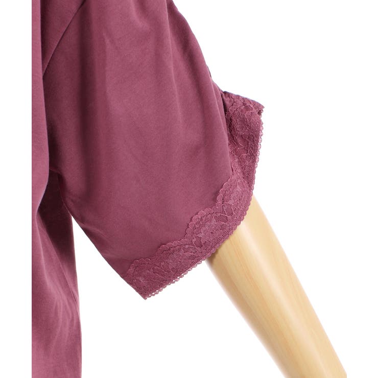 汗染み防止ラメ刺繍Ｔシャツ | axes femme | 詳細画像29 