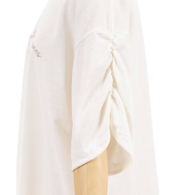 汗染み防止ラメ刺繍Ｔシャツ | axes femme | 詳細画像9 