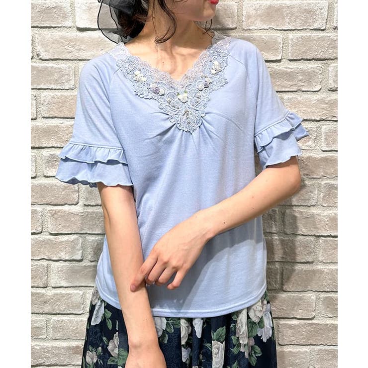 サマーローズガーデントップス[品番：IGAW0003829]｜axes femme