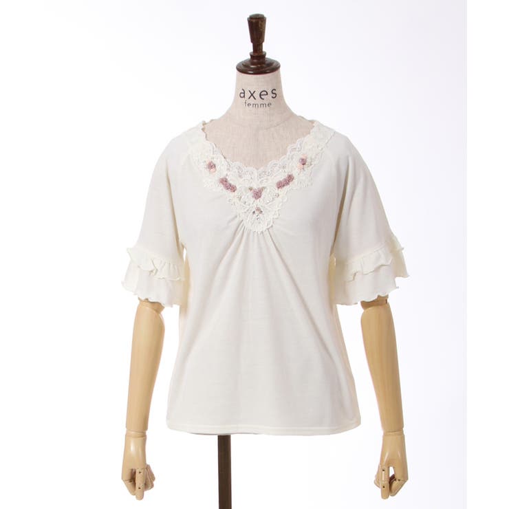 サマーローズガーデントップス[品番：IGAW0003829]｜axes femme