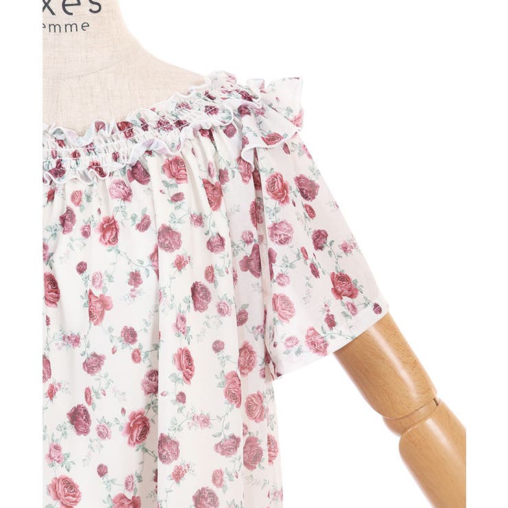 バックリボン２ＷＡＹトップス | axes femme | 詳細画像16 