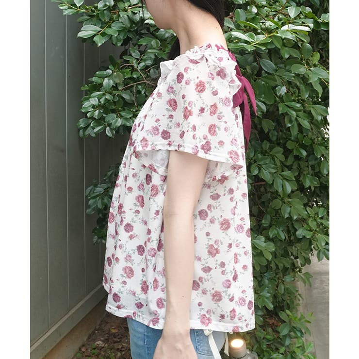 バックリボン２ＷＡＹトップス | axes femme | 詳細画像2 
