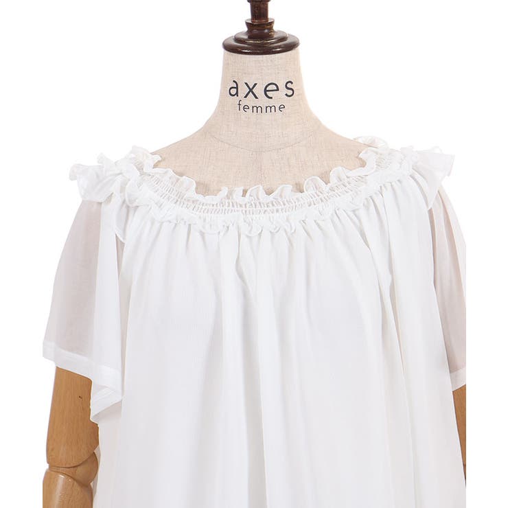 バックリボン２ＷＡＹトップス | axes femme | 詳細画像20 