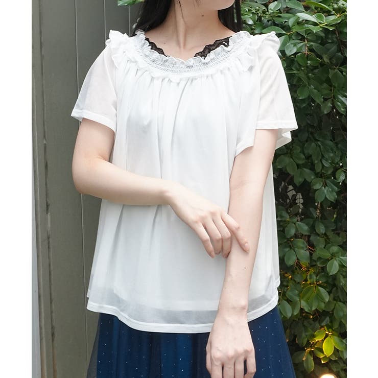 バックリボン２ＷＡＹトップス | axes femme | 詳細画像6 