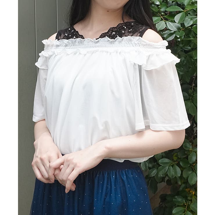 バックリボン２ＷＡＹトップス | axes femme | 詳細画像7 