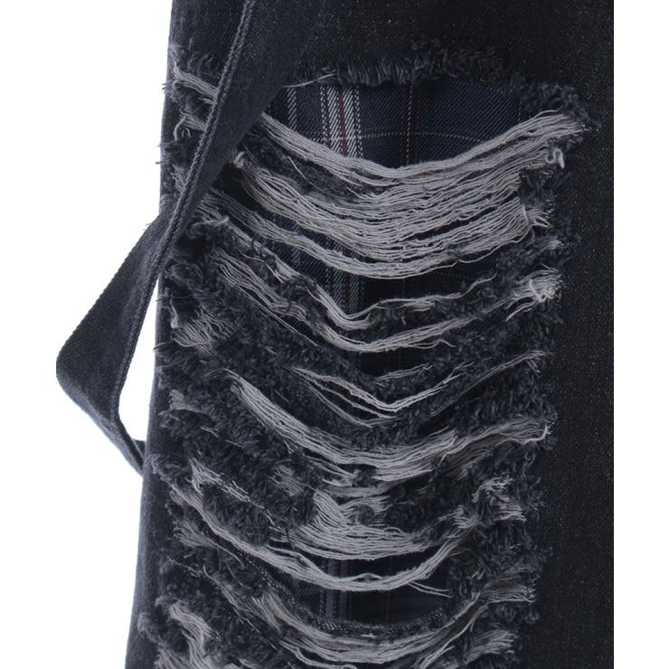 チェックダメージハーフパンツ | axes femme | 詳細画像17 