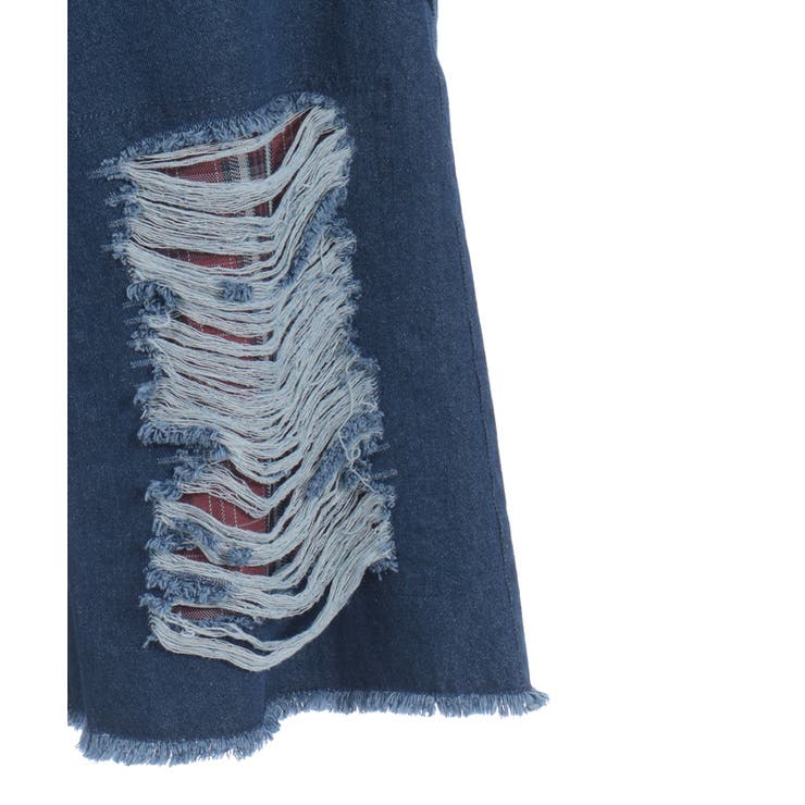 チェックダメージハーフパンツ | axes femme | 詳細画像23 