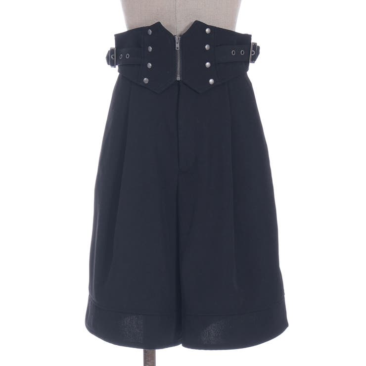 コルセットデザインハーフパンツ[品番：IGAW0006222]｜axes femme