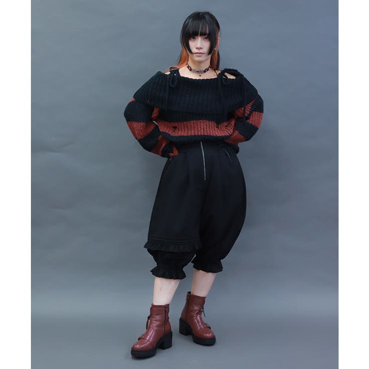 バルーンアシメフリルパンツ | axes femme | 詳細画像6 