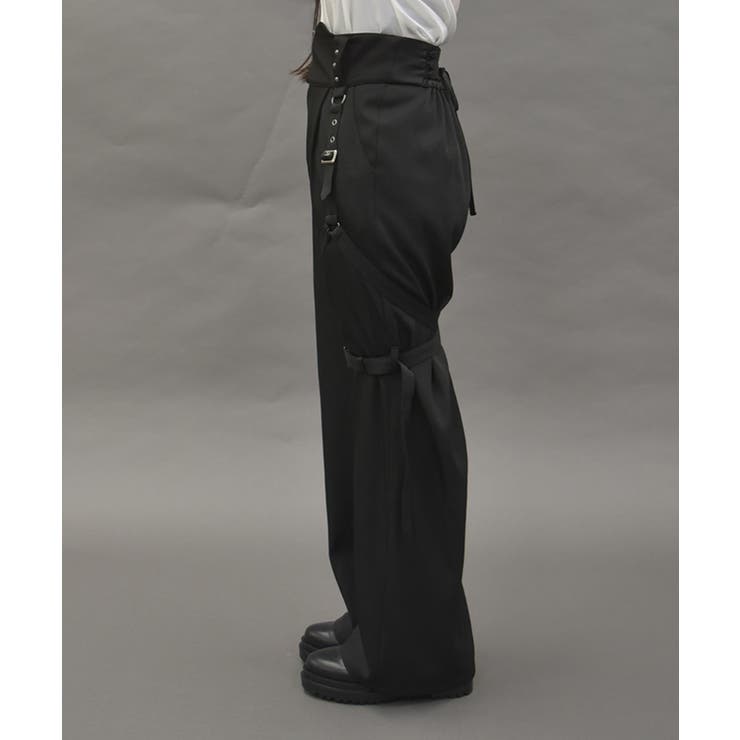 ハーネス付ロングパンツ | axes femme | 詳細画像5 