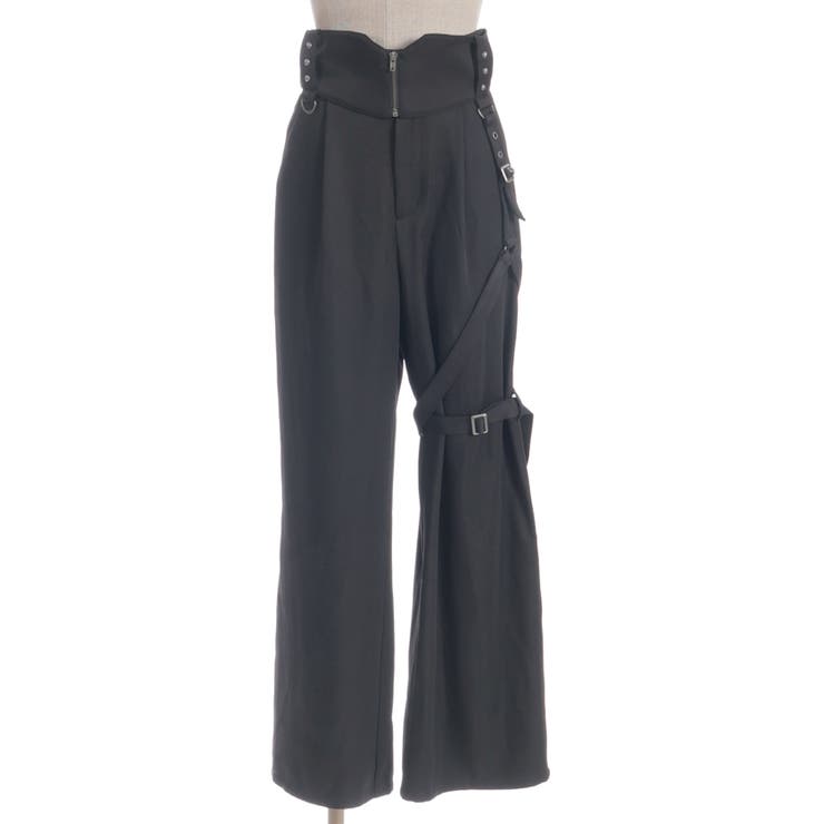 ハーネス付ロングパンツ | axes femme | 詳細画像7 